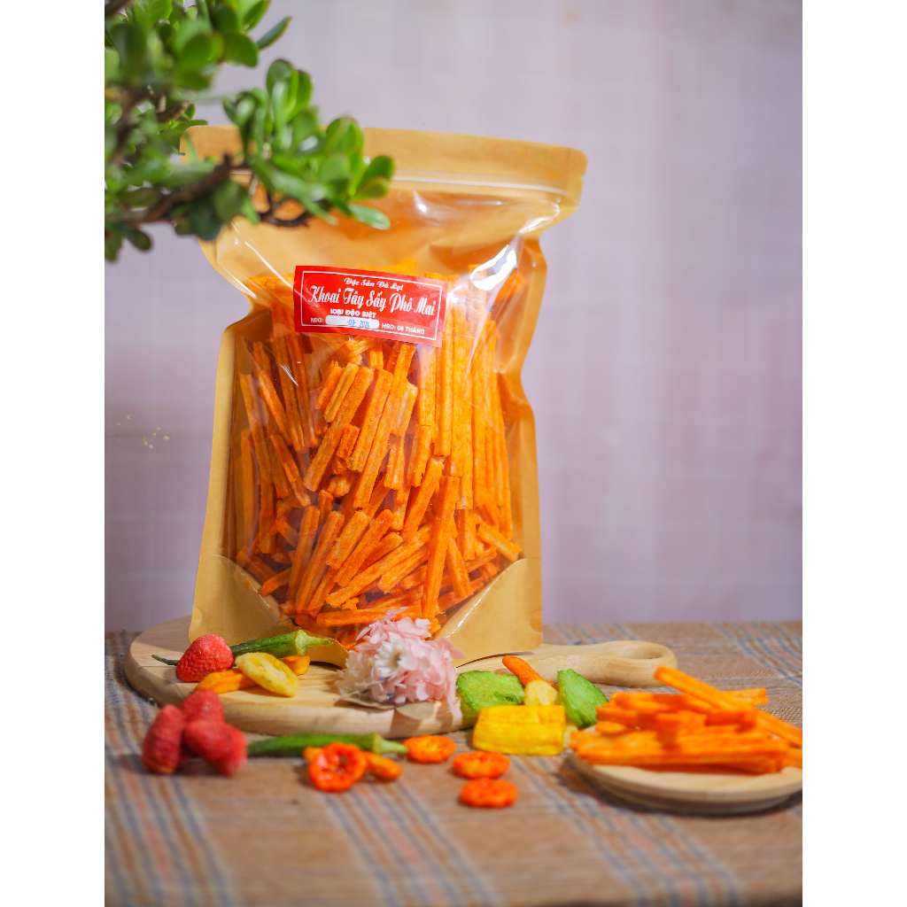 Khoai tây sấy phô mai 250g - Đặc Sản Đà Lạt | Shopee Việt Nam