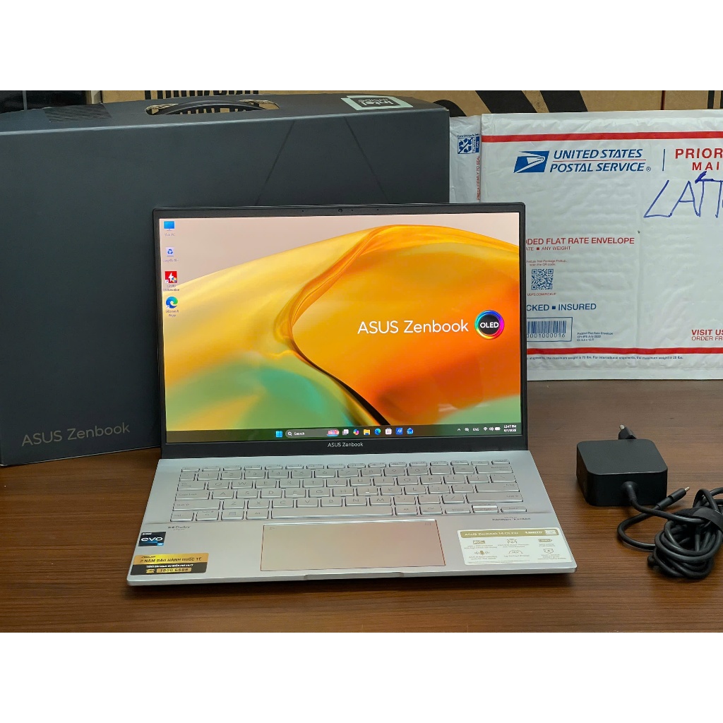 Asus Zenbook 14 OLED UX3402VA - KM657W (i5 13500H, 16GB, 512GB, 2.8K OLED 90Hz, Win11) /Used Máy đẹp Fullbox BHCH 2/2027 | Shopee Việt Nam