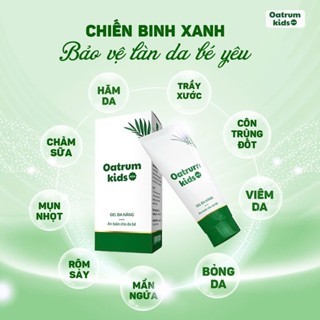 OATRUM KIDS - Gel bôi hăm, tràm sữa, mụn nhọt, rôm sảy cho trẻ sơ sinh - Hàng chính hãng ( tuyp 20g ) | Shopee Việt Nam