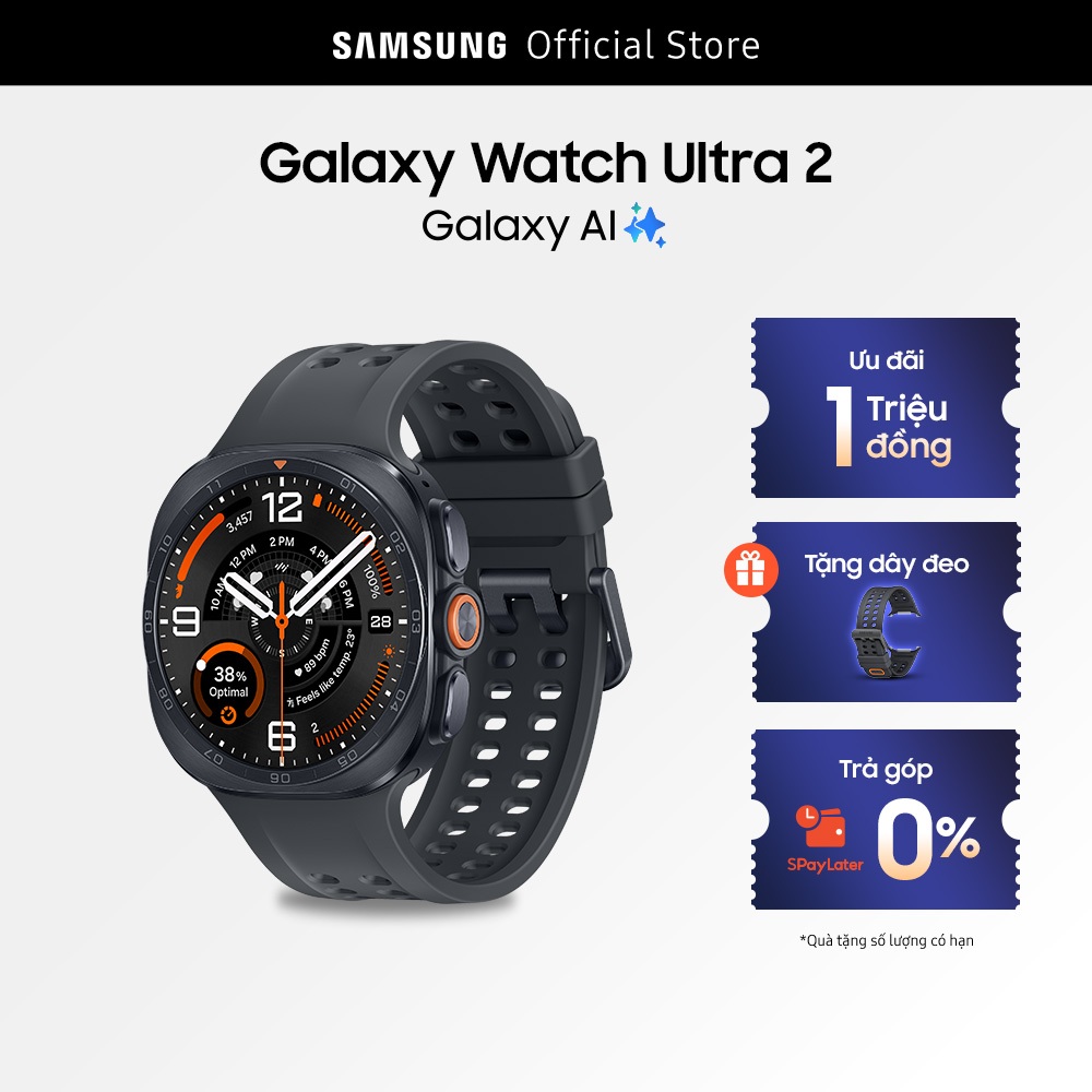 Đồng hồ thông minh Samsung Galaxy Watch Ultra 2, Galaxy AI | Shopee Việt Nam