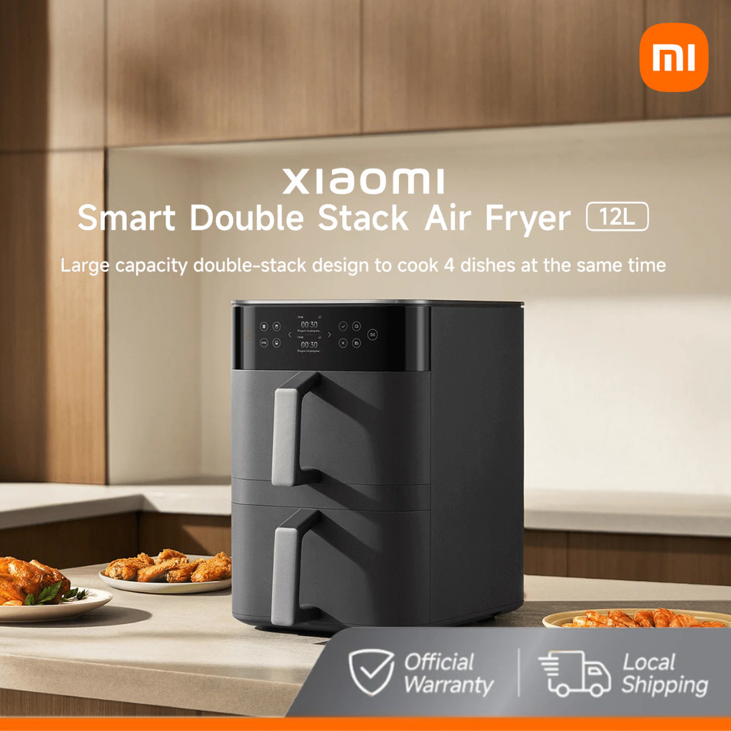 Xiaomi Smart Double Stack Air Fryer 12L | Shopee Malaysia