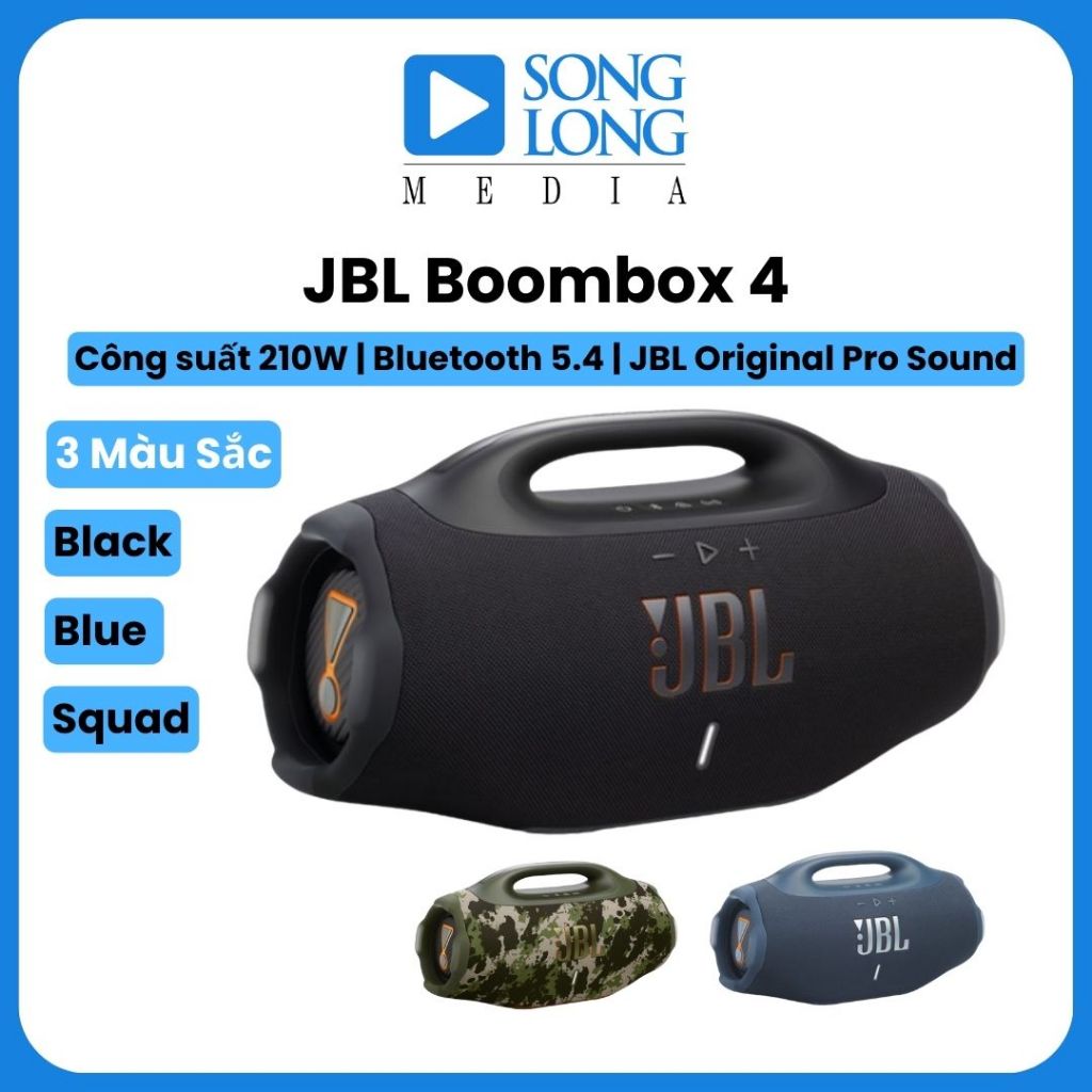Loa JBL Boombox 4 - Chính hãng phân phối | Shopee Việt Nam