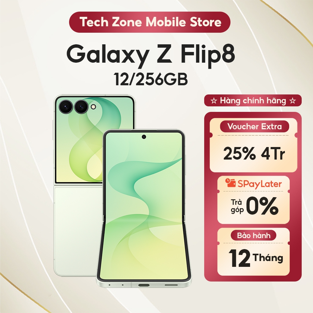 Điện thoại Samsung Galaxy Z Flip8 12/256GB - Flip 8 Hàng chính hãng | Shopee Việt Nam