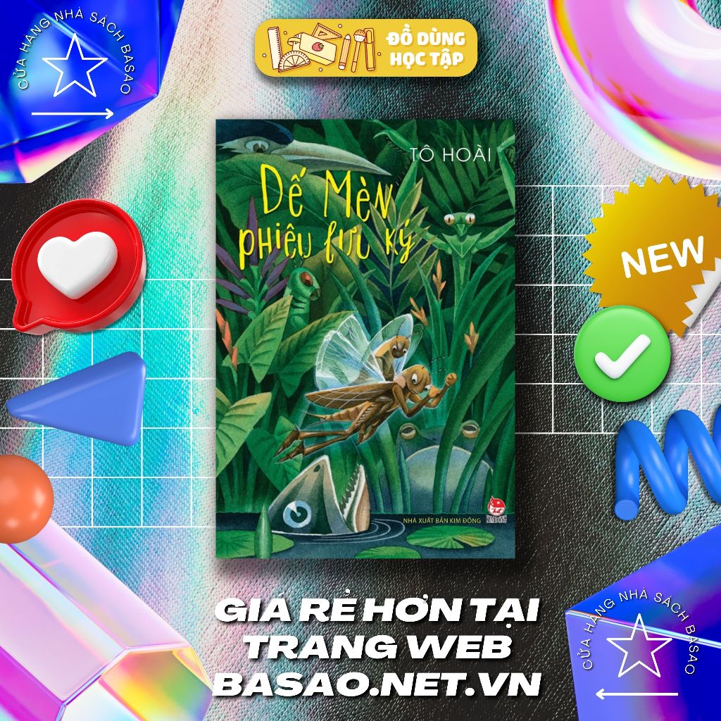 Dế Mèn phiêu lưu ký - Tô Hoài | Shopee Việt Nam