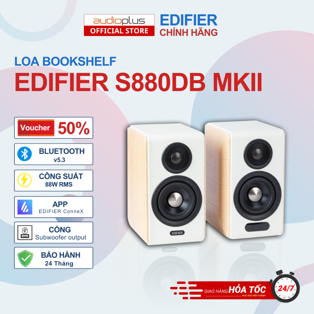 Loa EDIFIER S880DB MKII - Công suất 88W - Bluetooth V5.3 - Điều khiển từ xa - Chính hãng - BH 24T | Shopee Việt Nam