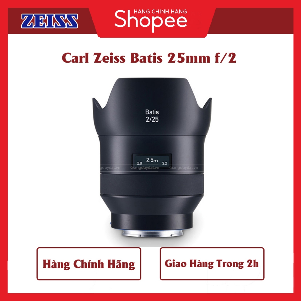 Ống Kính Carl Zeiss Batis 25mm f/2 - Chính Hãng | Shopee Việt Nam