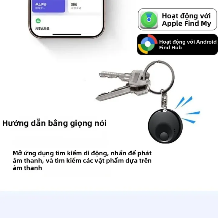 Thiết Bị Định Vị Airtag Mini Tương Thích Với Ứng Dụng Tìm Của Tôi Trên iOS & Android, Hoạt Động Với Apple Find Hub, Thiết Bị Định Vị GPS Di Động Không Cần Chìa Khóa | Lazada Việt Nam