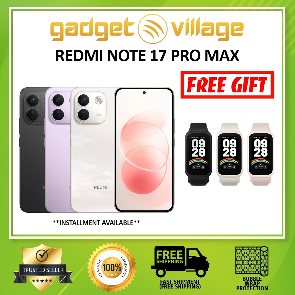 Redmi Note 17 Pro Max / Note 17 5G 512gb/16(8+8)gb Smartphone - Official 1 Year Xiaomi Malaysia Warranty | Shopee Malaysia