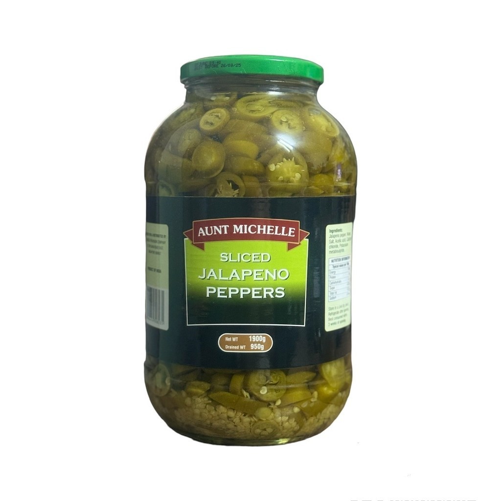 Ớt lát Jalapeno ngâm hiệu A/M Sliced Jalapeno Peppers - Hủ 1.9kg | Shopee Việt Nam