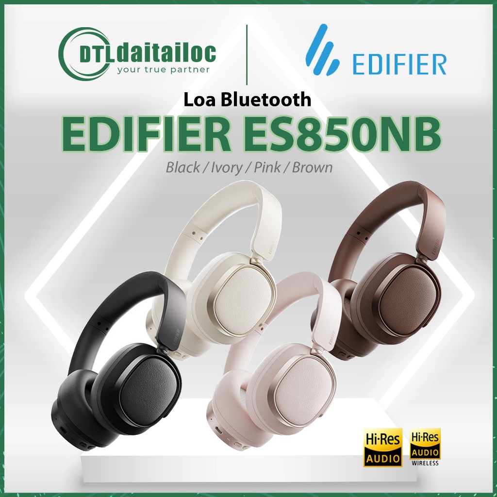 Tai nghe Bluetooth EDIFIER ES850NB Black / Ivory / Pink / Brown | Chính Hãng | Bảo hành 12 tháng | Shopee Việt Nam