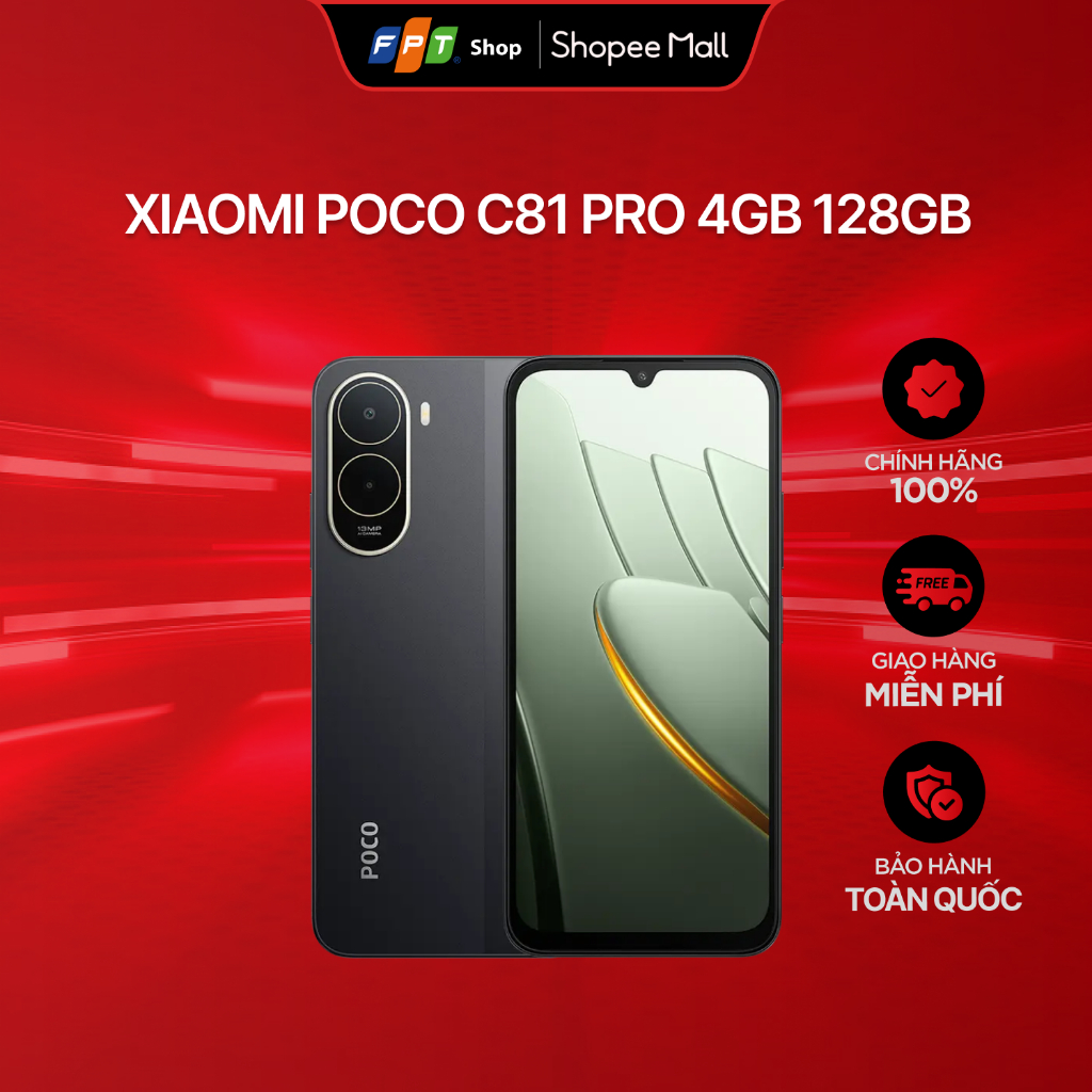 Điện thoại Xiaomi POCO C81 Pro 4GB 128GB | Shopee Việt Nam