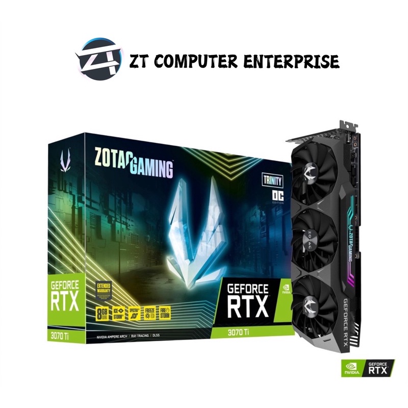 ZOTAC GAMING GeForce RTX 3070 Ti Trinity OC