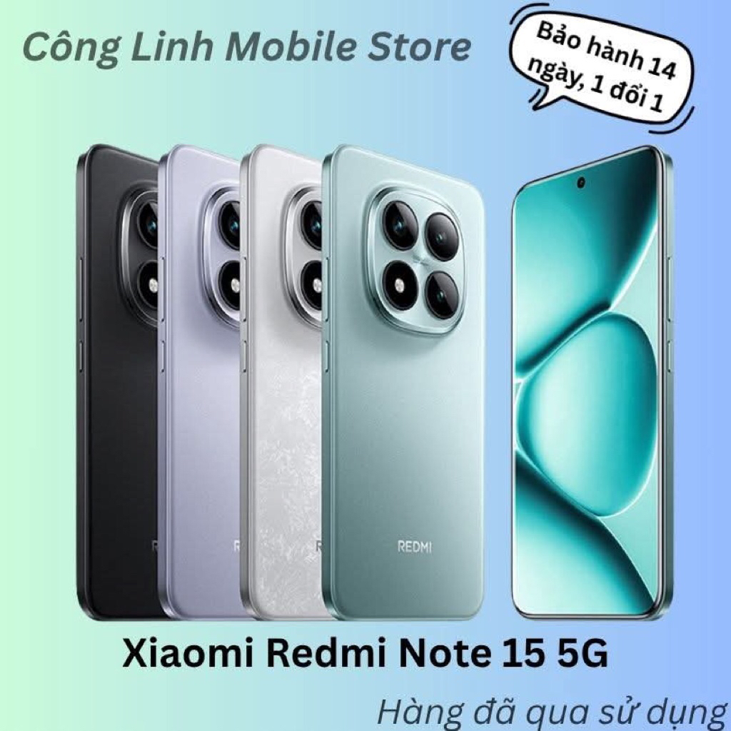Xiaomi Redmi Note 15 5G | Shopee Việt Nam