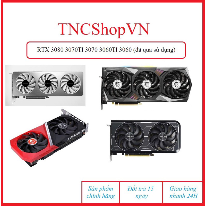 VGA RTX 3080 3070TI 3070 3060TI 3060 2080S 2080TI 2060 Các hãng (Đã qua sử dụng) | Shopee Việt Nam