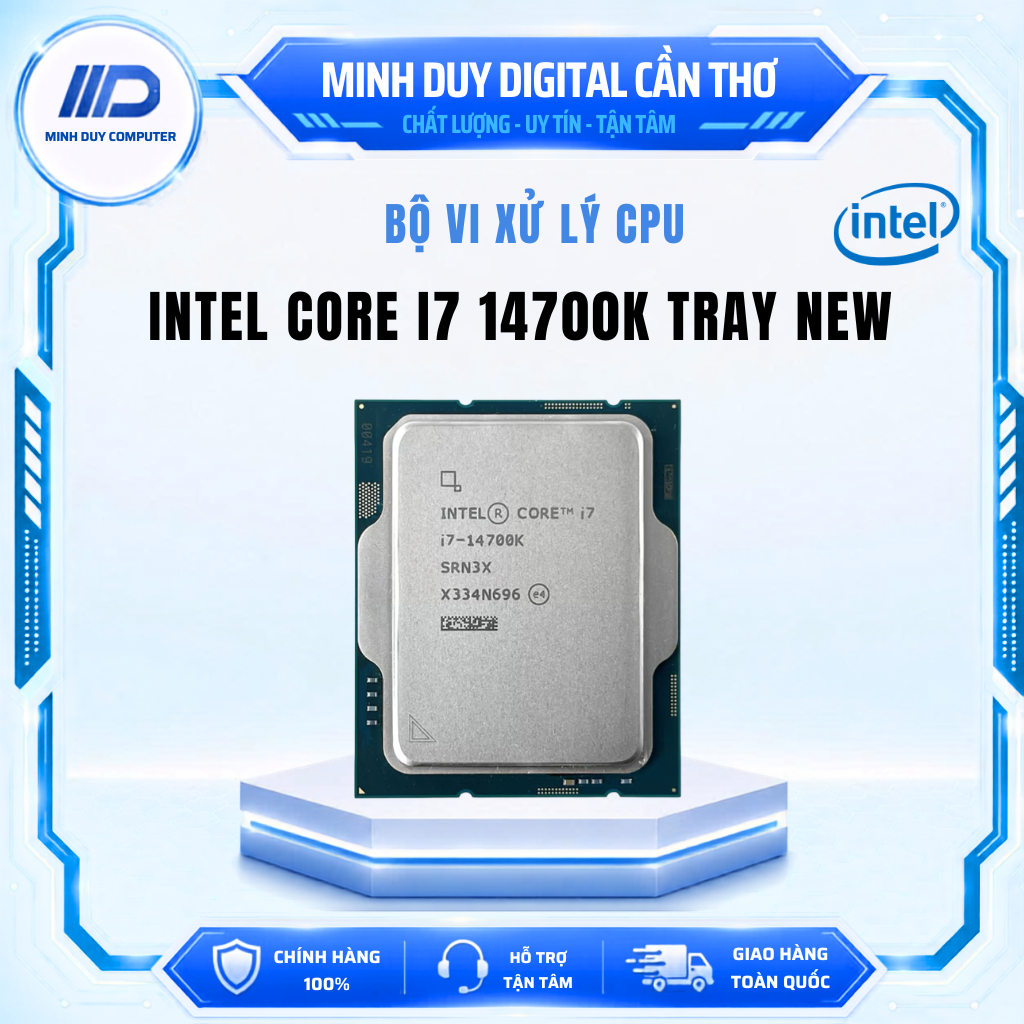 CPU INTEL CORE I7 14700K TRAY NEW - CHÍNH HÃNG BẢO HÀNH 3 NĂM | Shopee Việt Nam