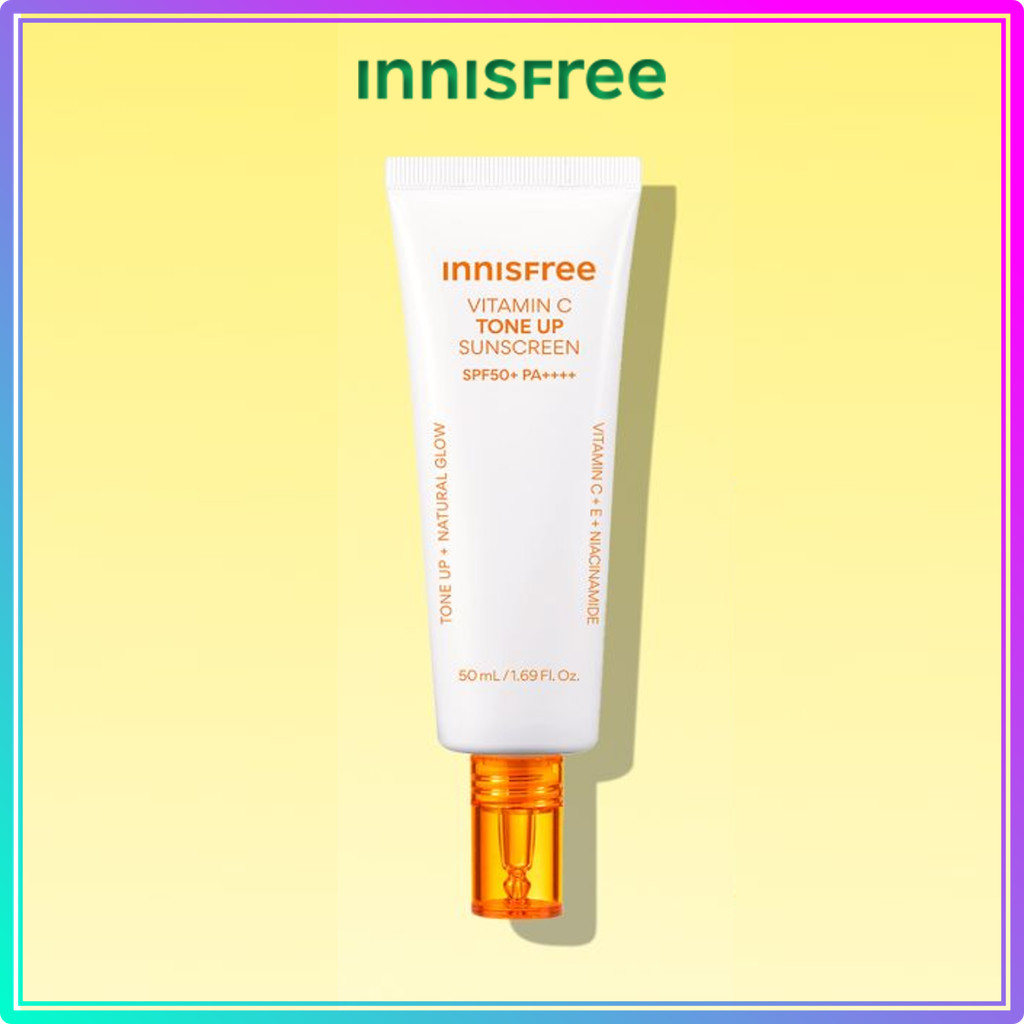 Kem chống nắng Innisfree Vitamin C Tone Up SPF50 + PA + + + + 50mL / Innisfree Vitamin C Tone Up Sunscreen SPF50+ PA++++ 50mL | Shopee Việt Nam