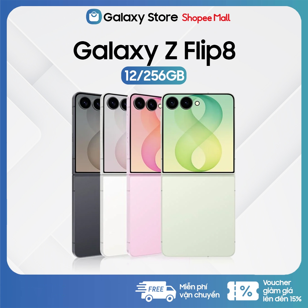 Z Flip8 - Điện thoại Samsung Galaxy Z Flip 8 12/256GB - Bảo hành chính hãng | Shopee Việt Nam