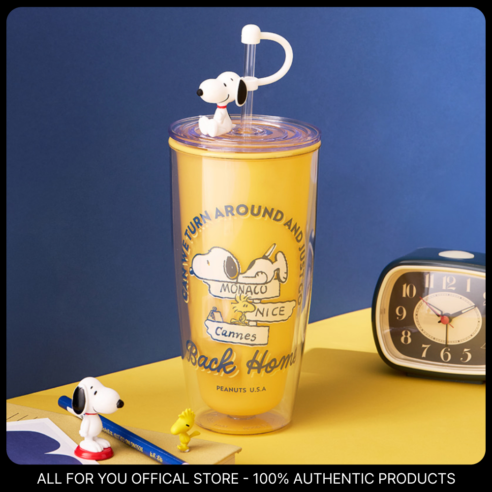 [LOCKNLOCK x PEANUTS] Snoopy Double Wall Cold Cup, 720ml | Shopee Malaysia