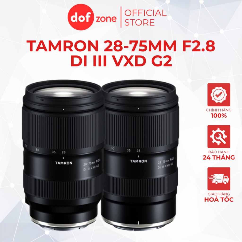 Ống kính Tamron 28-75mm F/2.8 Di III VXD G2 - Chính hãng | Shopee Việt Nam