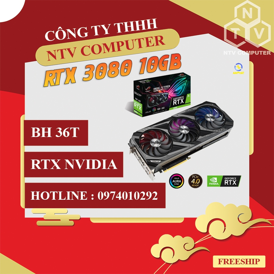 VGA CARD MÀN HÌNH GIGABYTE RTX 3080 10GB | Shopee Việt Nam
