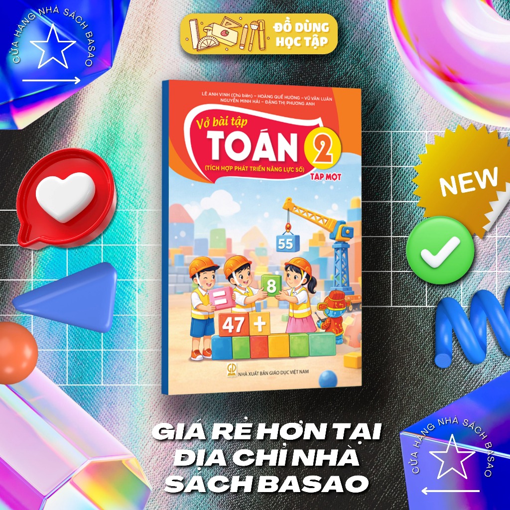 Vở bài tập Toán Lớp 2 Tập 1 | Shopee Việt Nam
