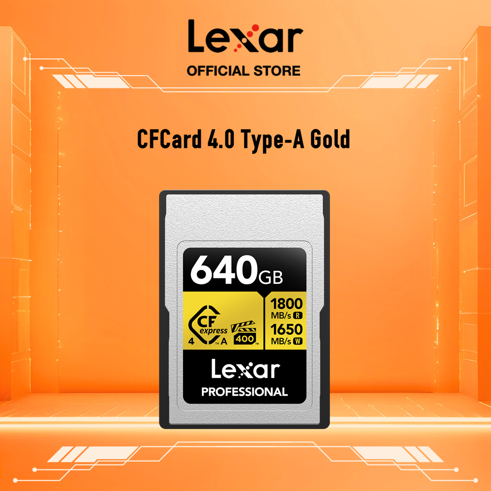 Thẻ Nhớ CFexpress 4.0 Type A Lexar GOLD 640GB-1TB 1800MB/s Tương Thích Máy Ảnh Pro Chuyên Nghiệp | Shopee Việt Nam