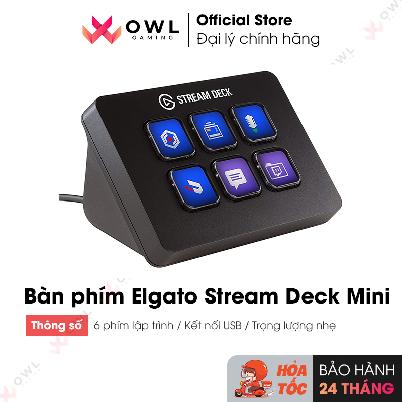 Thiết bị stream Elgato Stream Deck Mini (Hàng chính hãng) | Shopee Việt Nam