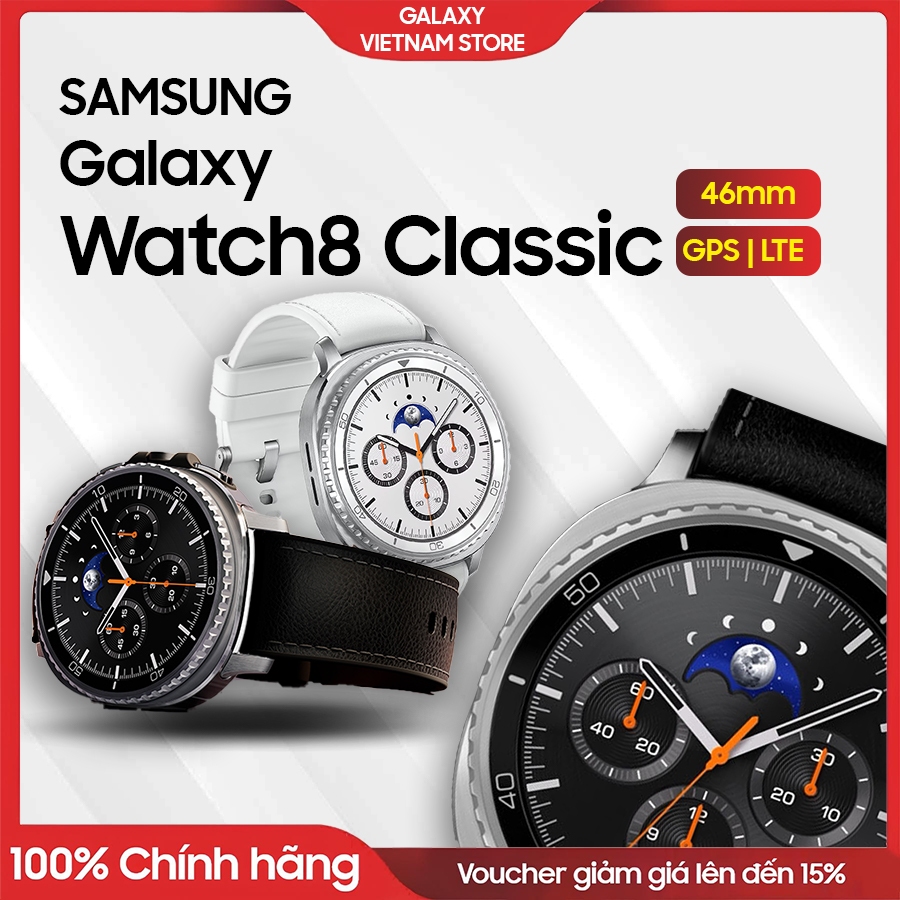 Watch8 - Đồng hồ thông minh Samsung Galaxy Watch 8 Classic 46mm - Bluetooth/LTE | Shopee Việt Nam