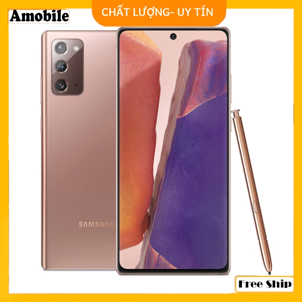 ĐIỆN THOẠI Samsung Note20 5G 2SIM Ram8Gb,Room128Gb/ Galaxy Note20 chip Snapdragon S865 chơi ngon mọi game | Shopee Việt Nam