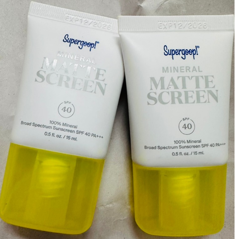 kem chống nắng supergoop Mineral Mattescreen SPF 40 | Shopee Việt Nam