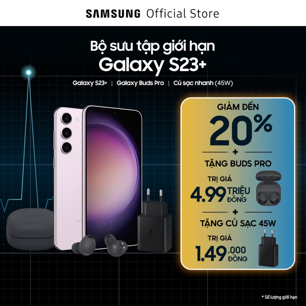 Điện Thoại Samsung Galaxy S23+ (8GB/256GB) | Shopee Việt Nam