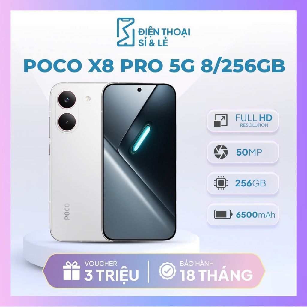 Điện Thoại Poco X8 Pro 5G 8/256GB | Shopee Việt Nam