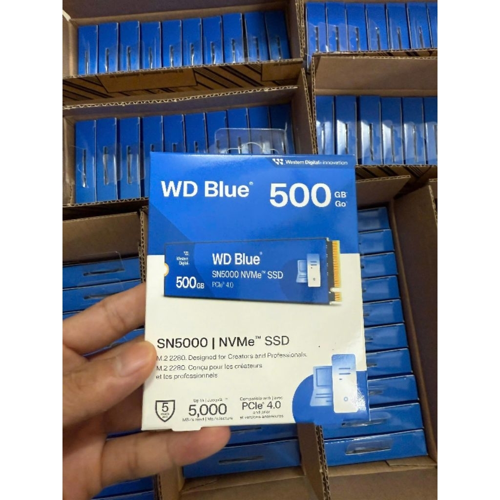 Ổ Cứng SSD WD Blue SN580 1TB - M2 PCIe Gen4.0 WDS100T3B0E / SN580 2TB / SN5000 - Bảo hành 36 tháng | Shopee Việt Nam