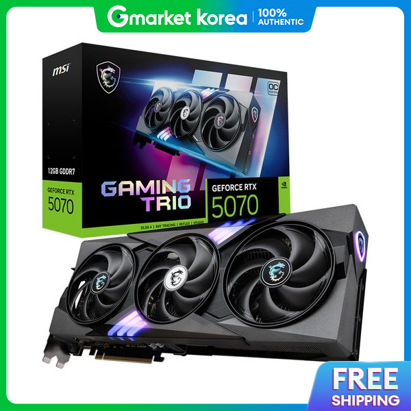 MSI | MSI GeForce RTX 5070 Gaming Trio OC D7 12GB Tri-Frozor 4