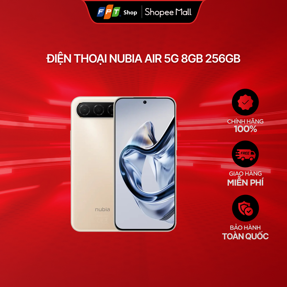 [Hàng mới về] Điện thoại Nubia Air 5G 8GB 256GB | Shopee Việt Nam