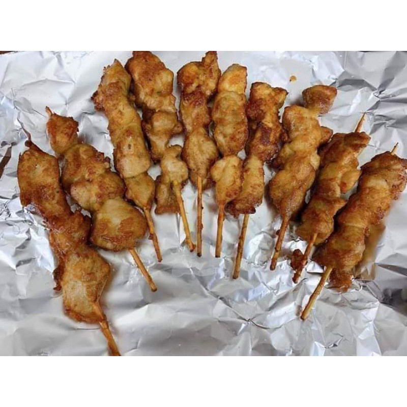 Gà Xiên Que Dabaco Thơm ngon - thịt chắc - da giòn khay 1kg | Shopee Việt Nam