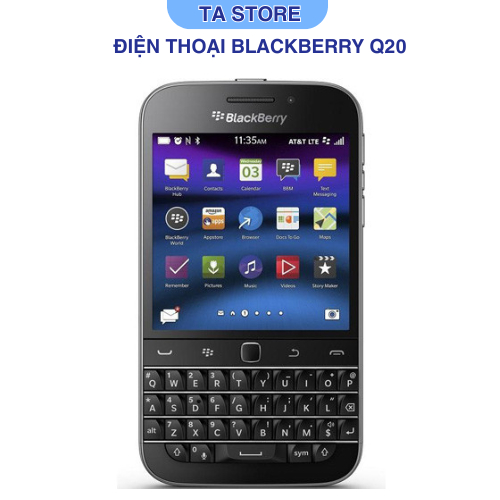 Điện Thoại BlackBerry Classic Q20 – Bàn Phím QWERTY – Hàng Zin – Pin Tốt – Máy Đẹp | Shopee Việt Nam
