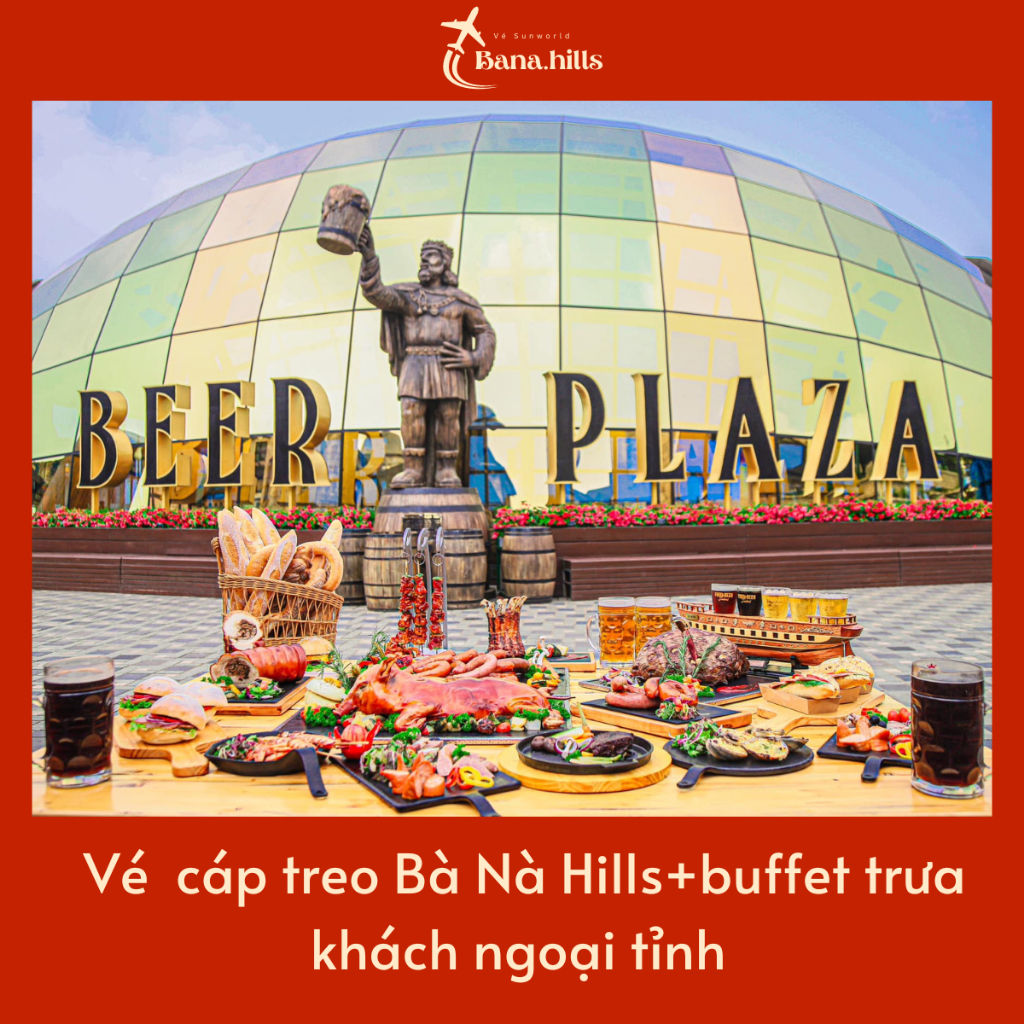 Đà Nẵng [E-voucher] Vé Cáp Treo Bà Nà Hills và buffet trưa khách ngoại tỉnh, Vui Chơi Không Giới Hạn, Không Cần | Shopee Việt Nam