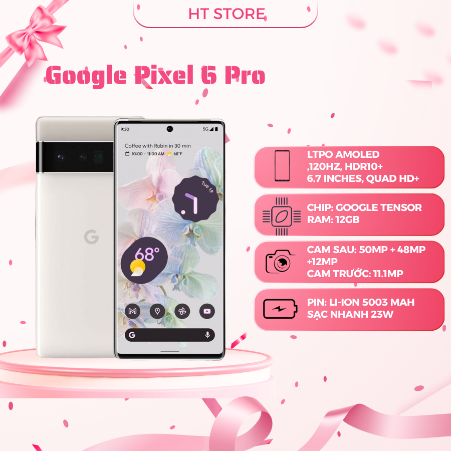 Điện Thoại Google Pixel 6 Pro Quốc Tế 128/256GB | Shopee Việt Nam