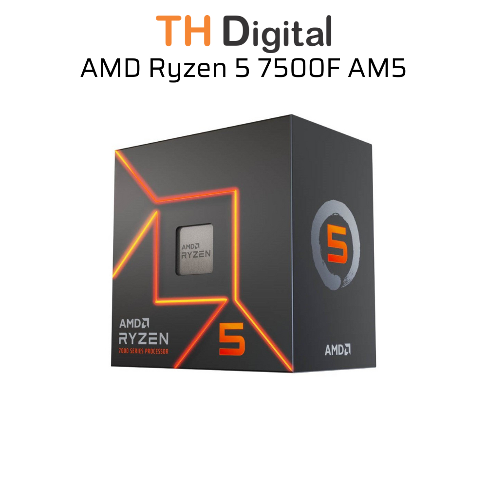 CPU AMD Ryzen 5 7500F Chính hãng / 3.7 GHz Boost 5.0 GHz / 6 Core 12 Thread /38MB/ AM5 | Shopee Việt Nam