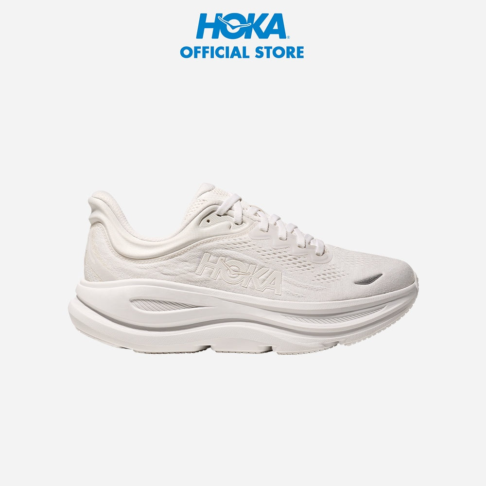 Giày Chạy Bộ Nam HOKA Bondi 9 - Trắng - 1162011-WWH
