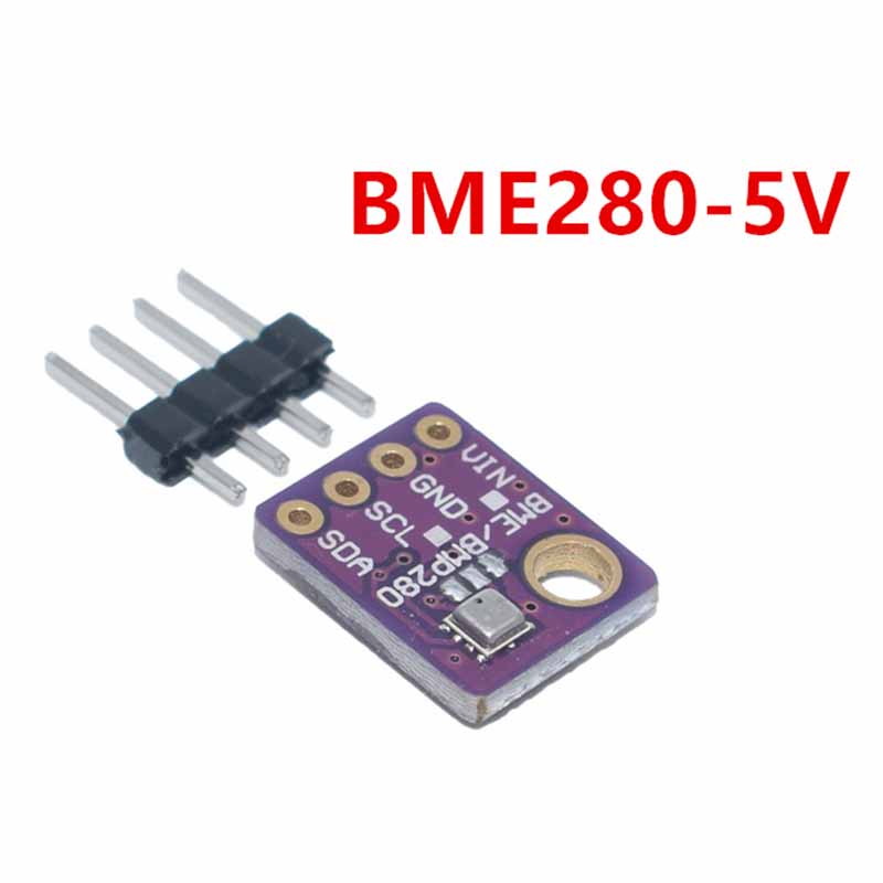 1 Mô-đun GY-BME280-5V Cảm Biến Kỹ Thuật Số Nhiệt Độ Độ Ẩm Cảm Biến Áp Suất Khí Nén I2C SPI 1.8-5V