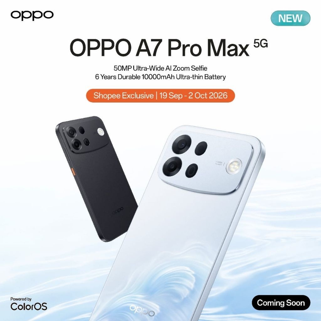 [Coming soon on 19 Sep 2026] OPPO A7 Pro Max 5G