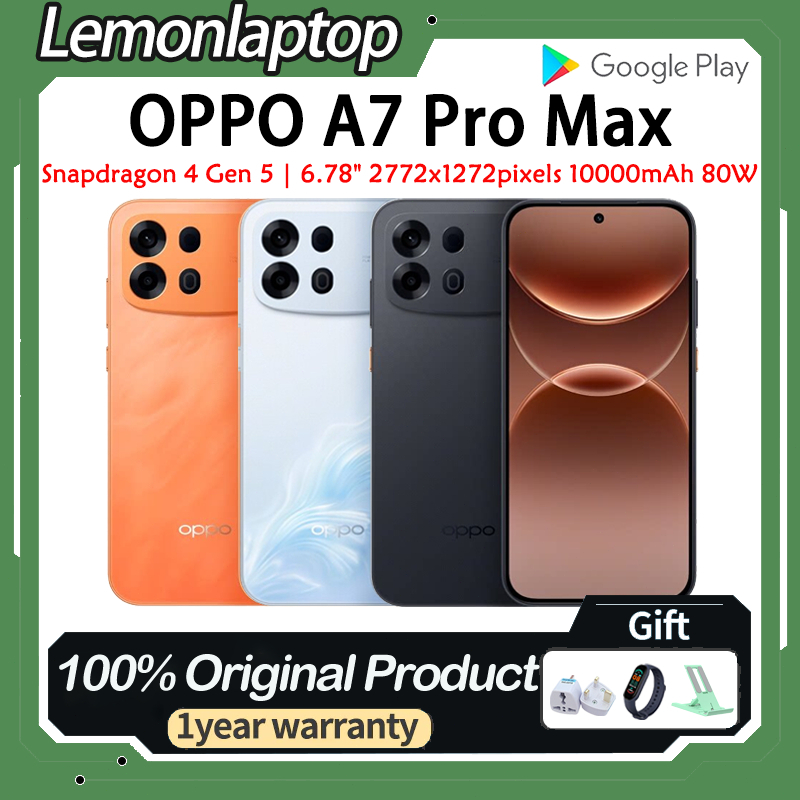 OPPO A7 Pro Max Snapdragon 4 Gen 5 6.78inch 2772 x 1272 pixels AMOLED 10000mAh 80W OPPO A7 Pro Max