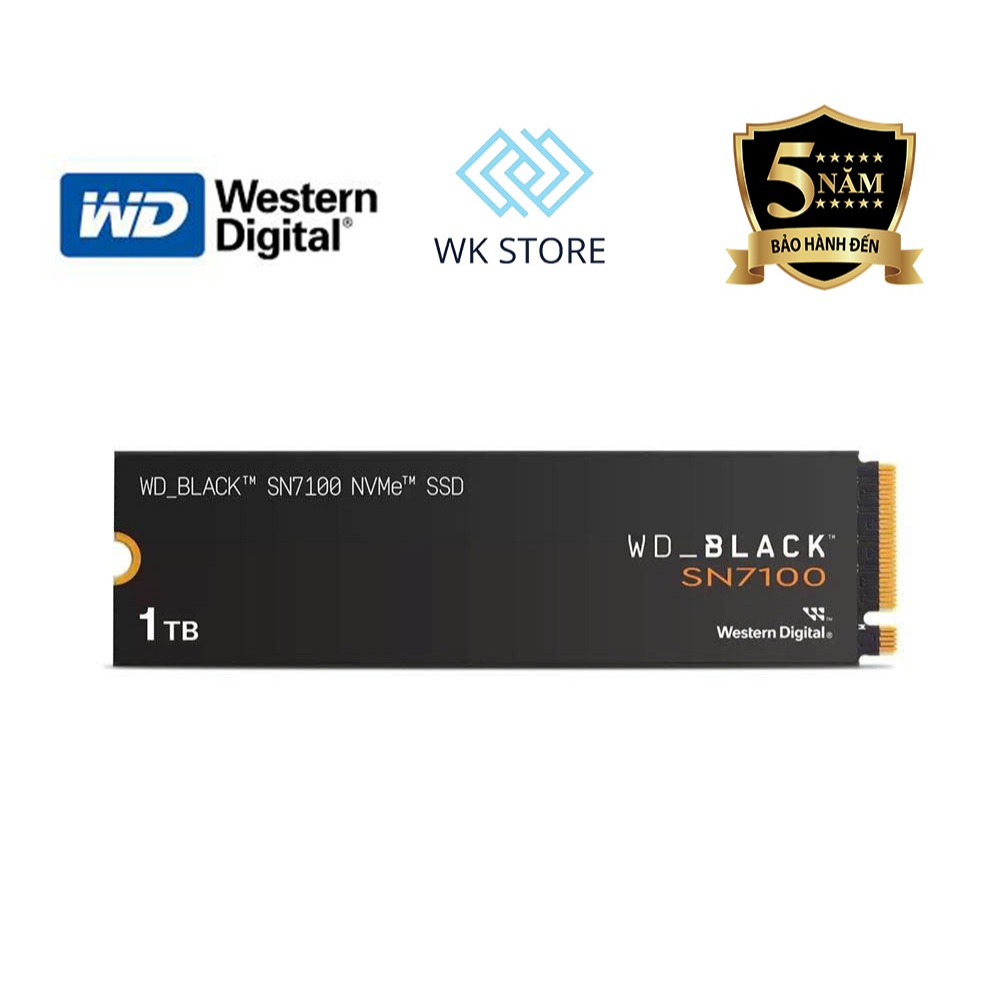 Ổ cứng SSD WD Black SN7100 NVME PCIe Gen4 x4 M.2 1TB / 2TB Mới BH 60T | Shopee Việt Nam