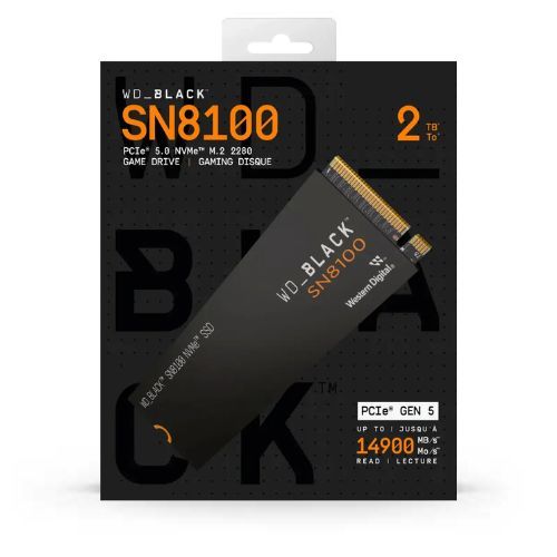 SSD WD Black SN8100 2TB PCIe Gen5 x4 NVMe | Shopee Việt Nam
