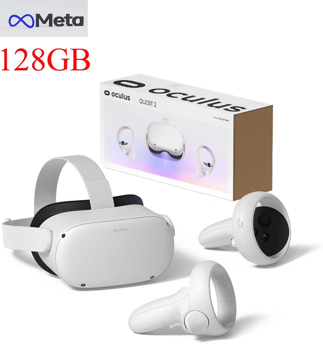 Kính thực tế ảo Oculus Quest 2 (128GB 256GB) 1001