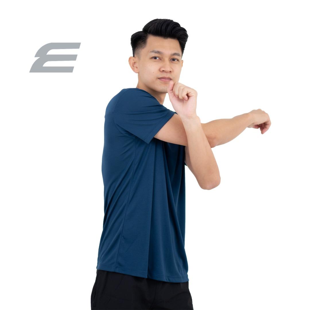 ELGINI E16118 Baju Larian Lelaki (Kering-Cepat) S-XXL | Men’s Running Shirt (Quick-Dry)