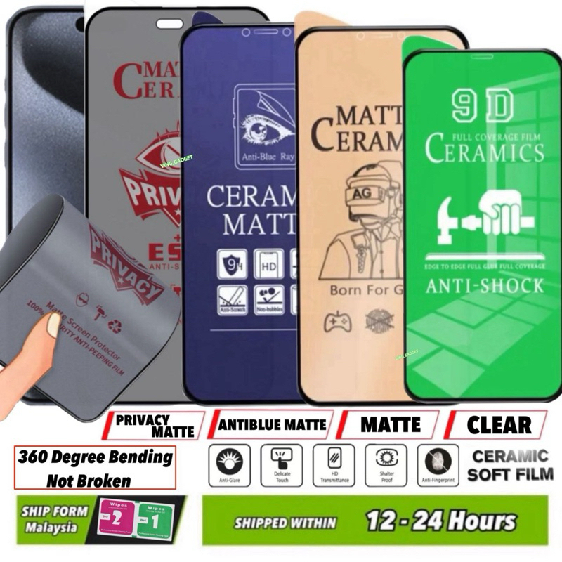 OPPO A7 PRO MAX /A7 PRO 5G /A6 PRO 5G /A6T /A6X /A6C /A6 5G /A5 PRO /A5i /A5I PRO /A5 5G /A5 4G CERAMIC SOFT GLASS
