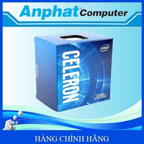 CPU Intel Celeron G5905 Socket LGA 1200 Hàng Box Chính Hãng(có sẵn Fan Zin) - Bảo hành 36 Tháng | Shopee Việt Nam